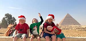 christmas egypt vacation