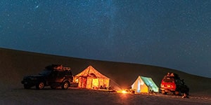 desert camping