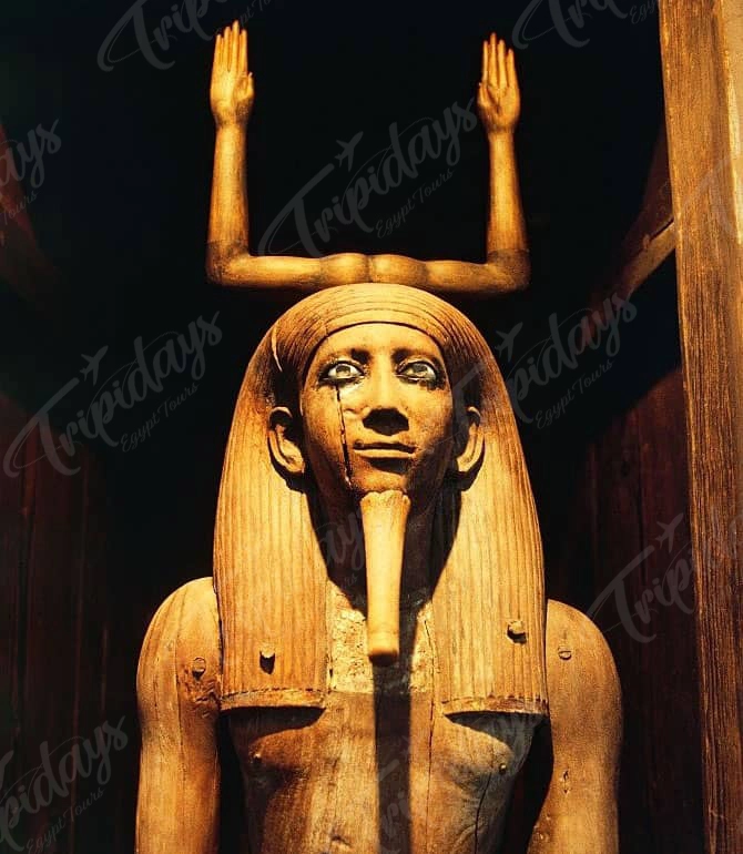 ka statue and symbol ancient egyptian.webp